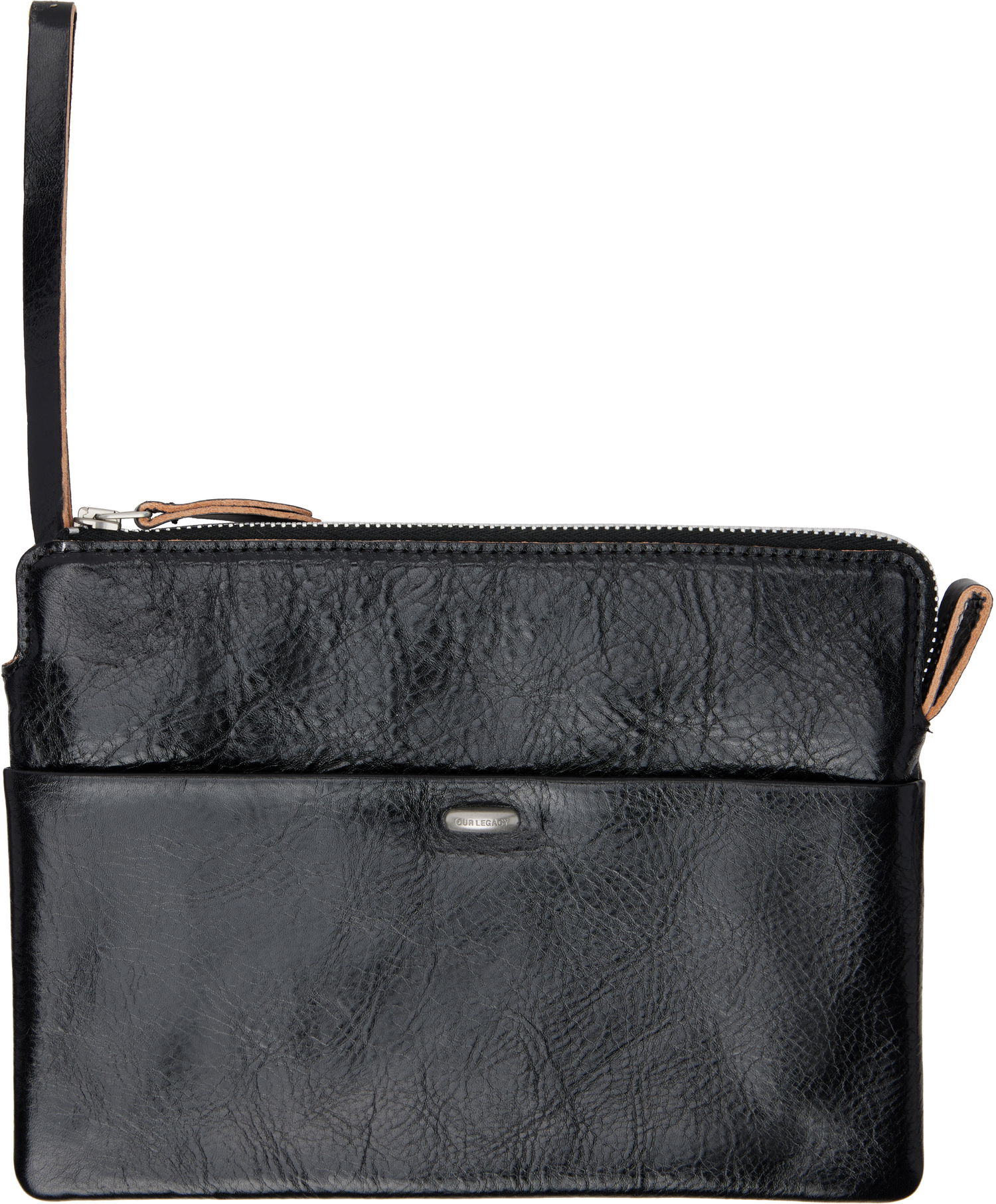 Чанта за кръста OUR LEGACY Supporter Organizer Pouch Черно | A4248SOT, 0