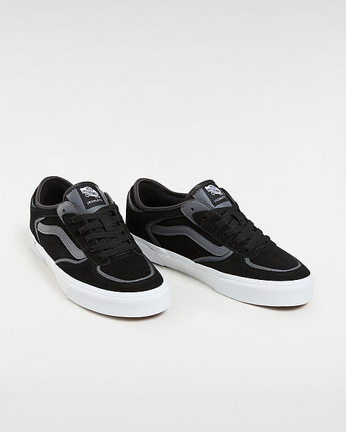 Кецове и обувки Vans Rowley Classic Shoes (black/asphalt) Unisex Black, Size 2.5 Черно | VN0009QJKOU, 1