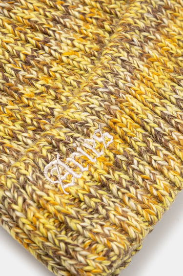 Шапка Aries Rib Knit Space Dye Beanie Жълто | AR9001502, 1