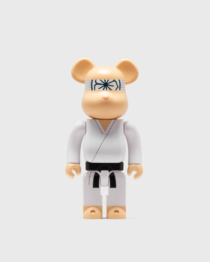 Колекционерско Medicom Toy BEARBRICK 400% COBRA KAI MIYAGI-DO KARATE Бяло | MED1063