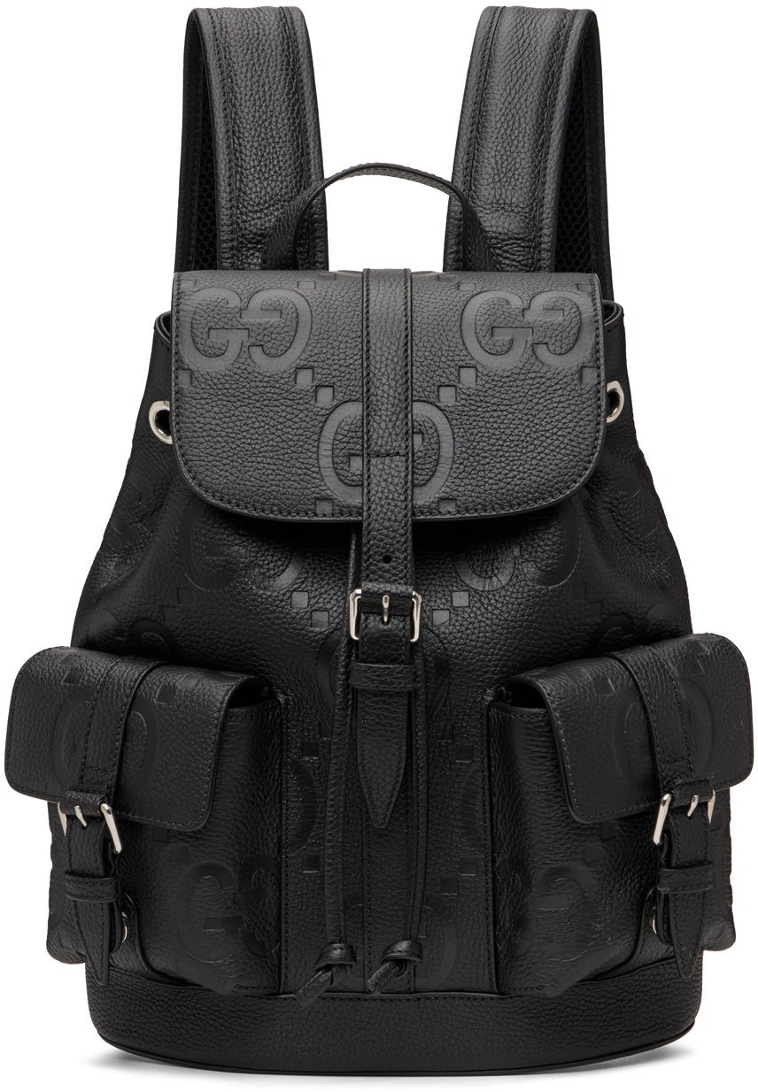 Раница Gucci Small Jumbo GG Черно | 739503 AABZF, 0