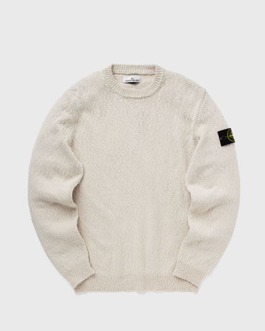 Пуловер Stone Island Patch Crewneck Бежово | 8015562B1.V0091, 0