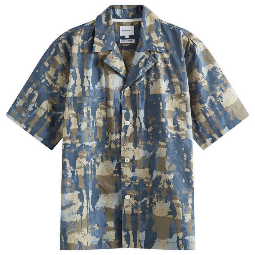 Риза NORSE PROJECTS Mads Print Vacation Многоцветен | N40-0800-7156