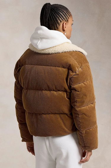 Пухо яке Polo by Ralph Lauren Corduroy Puffer Jacket Кафяво | 211947668, 1