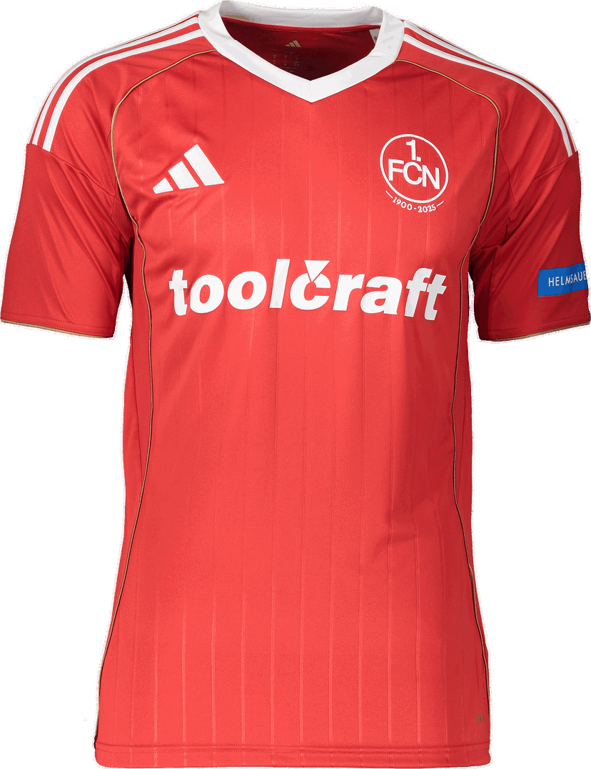 Фланелка adidas Originals 1. FC Nürnberg 3rd Jersey 2025/26 Червено | 6fcnjd7395