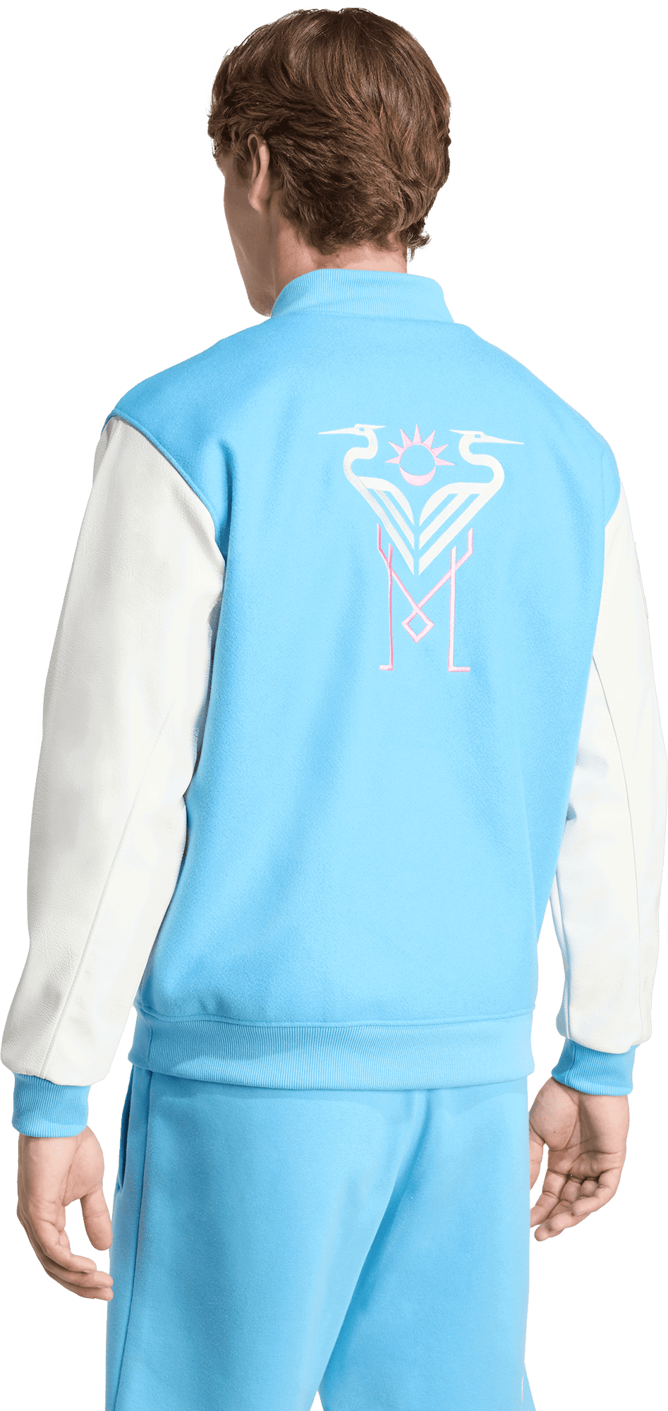 Яке бомбър adidas Originals Inter Miami CF adidas Originals Anthem Jacket Синьо | JM5160, 1
