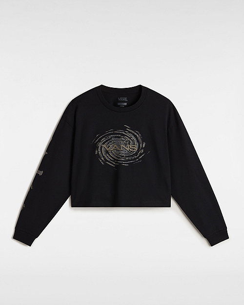Пуловер Vans Vans Breaker Long Sleeve T-Shirt Черно | VN000MDBBLK, 0