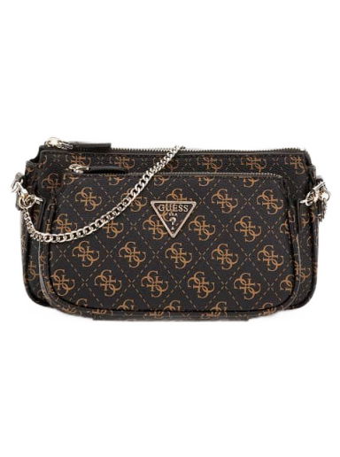 Раници и чанти GUESS Noelle 4G Logo Mini Crossbody Кафяво | HWQL7879710