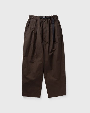 Панталони Comme des Garçons Wide-Leg Cropped Pants with Integrated Web Belt Кафяво | HP-P012-W25-3, 0