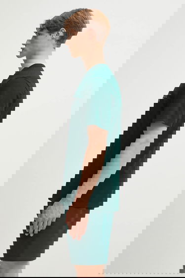 Тениска Carhartt WIP Short-Sleeve Alumni T-Shirt with Print Зелено | I035207.05AXX, 1