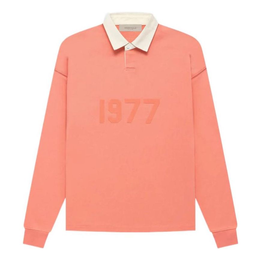 Поло тениска Fear of God Fear of God Essentials 1977 Rugby Polo Оранжево
 | FOG-FW22-076, 0