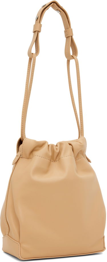 Дамска чанта BY FAR Exclusive Mons Shoulder Bag Бежово | 23SSMONSSKRFNAPMED, 2