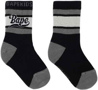 Чорапи BAPE A Bathing Ape Kids 'Bape Line' Socks Черно | 001SOI803001K, 0