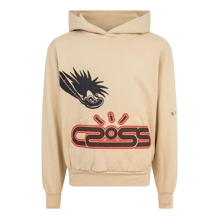 Суитчър Cactus Jack by Travis Scott Travis Scott Cactus Jack Motor Sport Hoodie Бежово | CJJ6-HS14