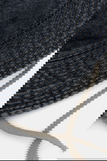 Шапка Rick Owens Rick Owens DRKSHDW Gilligan Denim Bucket Hat Синьо | DA02E7479.DGY, 1
