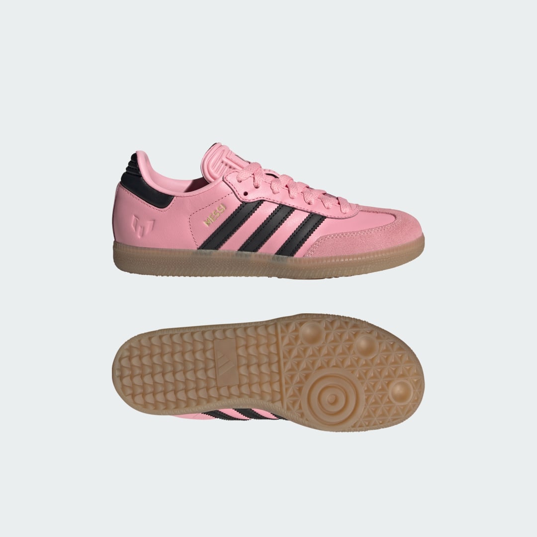 Кецове и обувки adidas Originals Samba Messi Kids Розово | JR0424, 0
