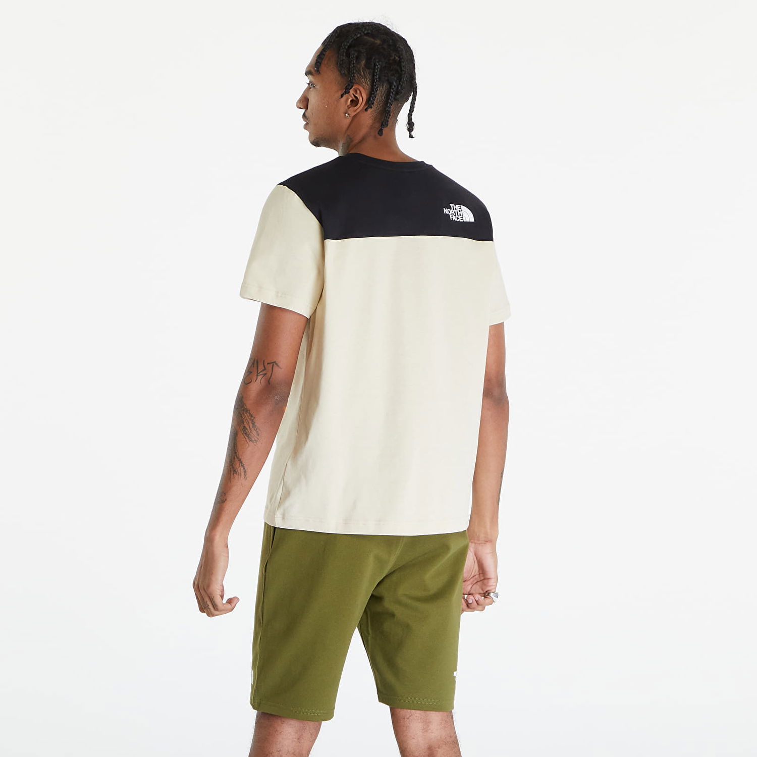 Тениска The North Face T-Shirt Icons S/S Tee Gravel Бежово | NF0A87DP3X41, 1