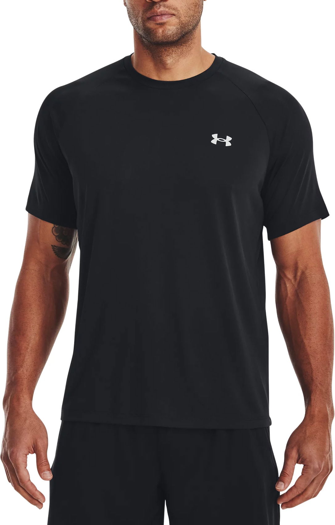 Тениска Under Armour Tech Reflective Tee Черно | 1377054-001, 0