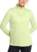 Long Sleeve Half-Zip Top Tech Twist