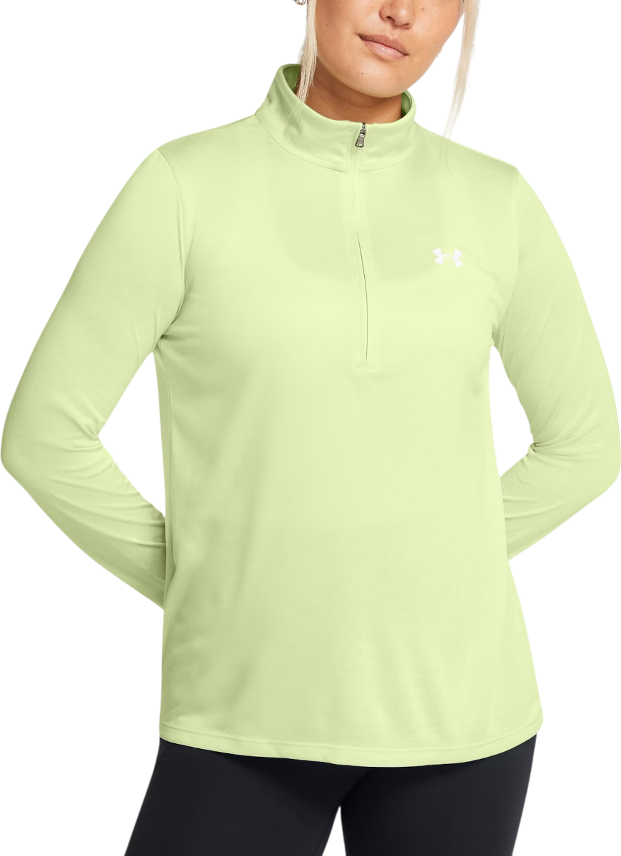 Тениска Under Armour Long Sleeve Half-Zip Top Tech Twist Зелено | 1384225-383, 0