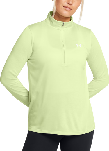 Тениска Under Armour Long Sleeve Half-Zip Top Tech Twist Зелено | 1384225-383, 0