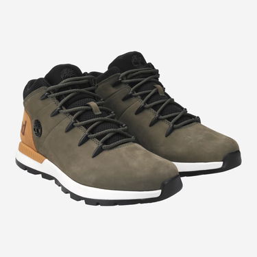 Кецове и обувки Timberland Lace Up Sneaker Зелено | A24BV-OLV, 1