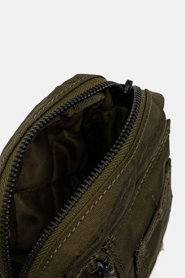 Чанта за кръста Maharishi Maha Ma Pocket Pouch Зелено | 1117.OLIVE, 4