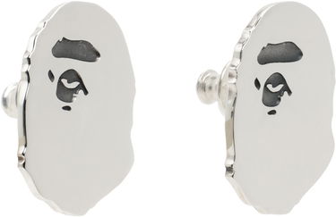 Обеци BAPE Ape Head Silver Earrings Металик | 001GDK801009M, 1