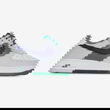 Кецове и обувки Nike Air Force 1 Low Remix Gris/bleu Бяло | FD2592-001, 0
