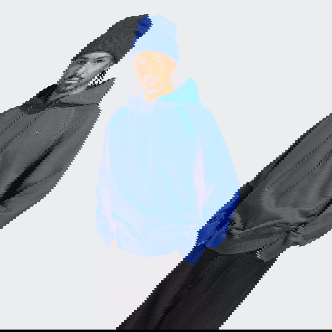 Суитчър adidas Originals Premium Essentials Hoodie Синьо | HR5456, 0