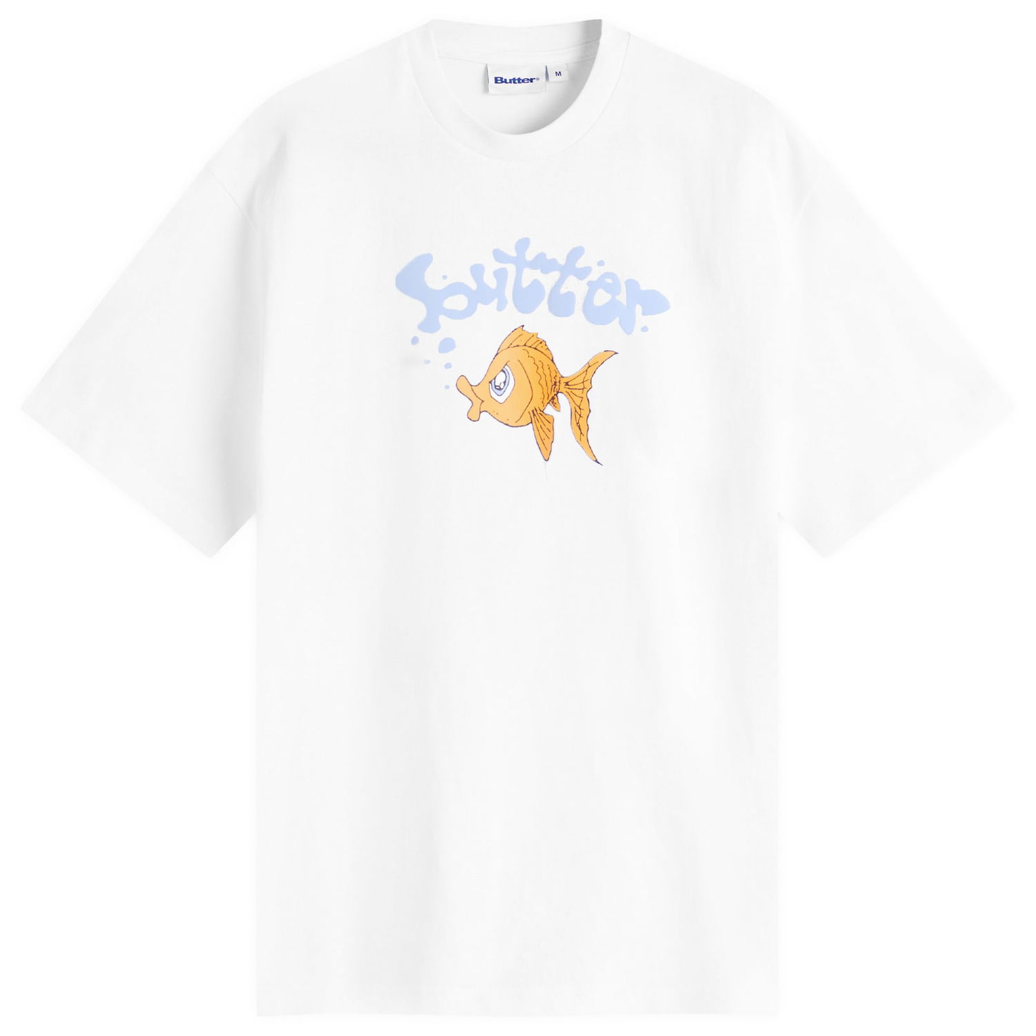 Тениска Butter Goods Goldfish Graphic Tee Бяло | BG252102-WHT, 0
