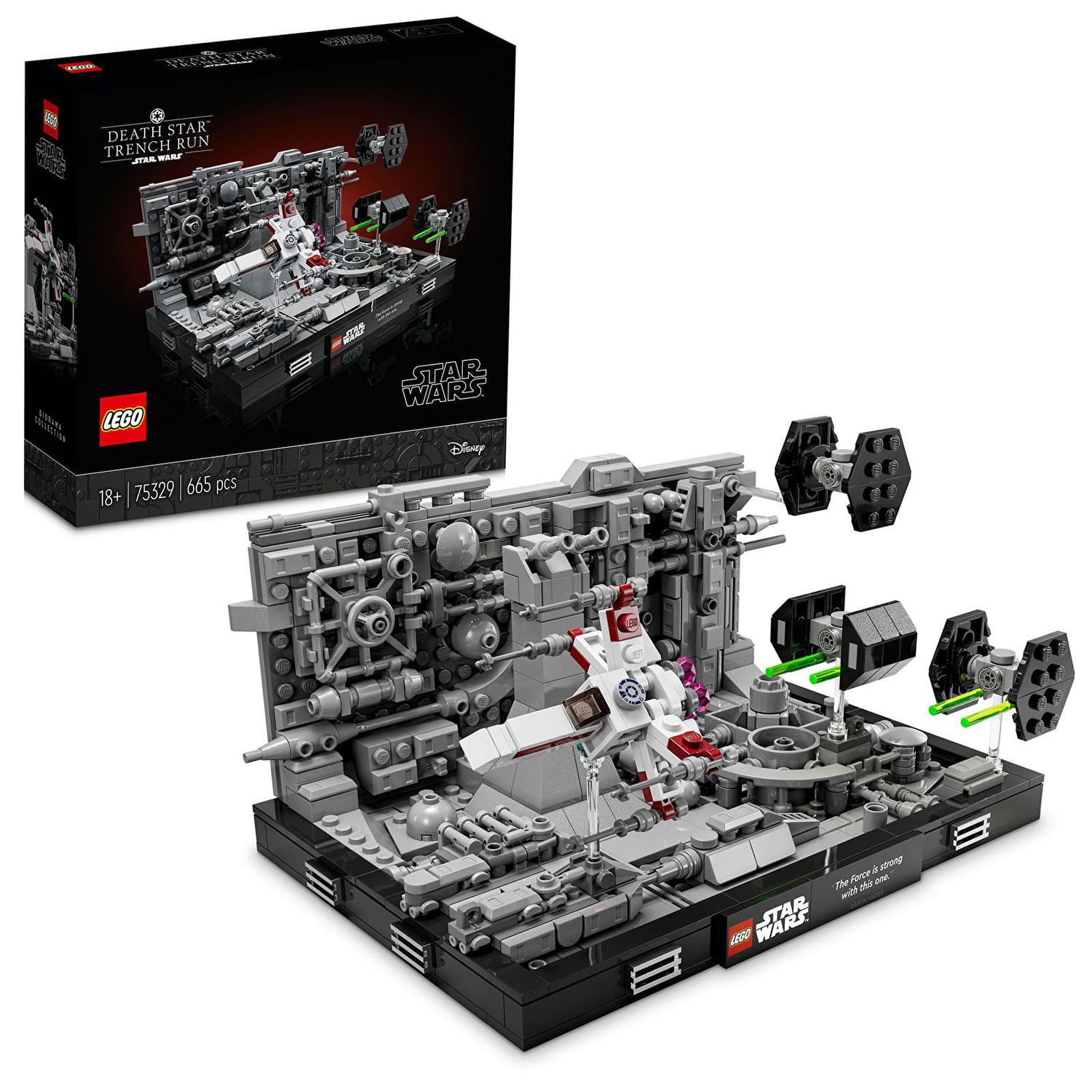 Flexstyle LEGO Star Wars™ 75329 Death Star™ Trench Run Diorama Многоцветен | 75329LEG, 0