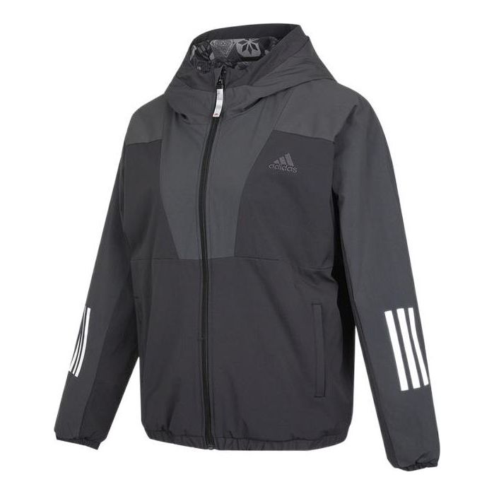 Ветровка adidas Originals Reversible Hooded Jacket Черно | HC2801