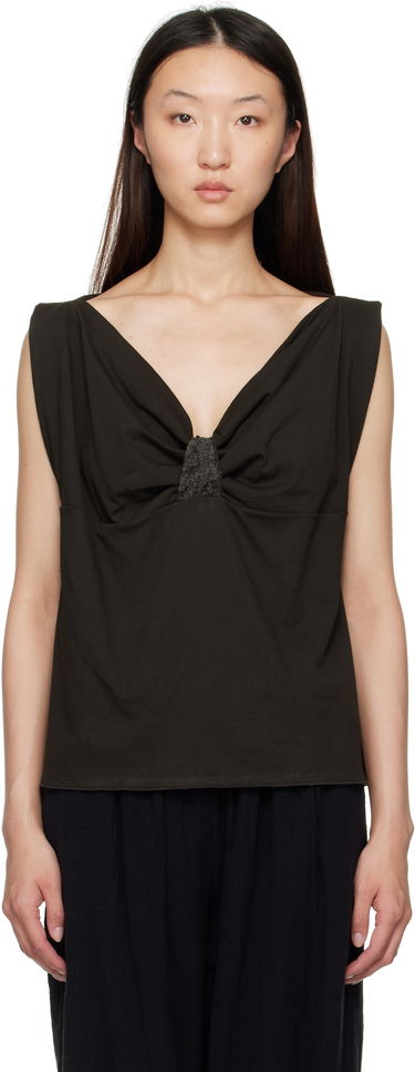 Потник Baserange Baserange Arin Sleeveless Top Черно | TOART-RC-SU25, 0
