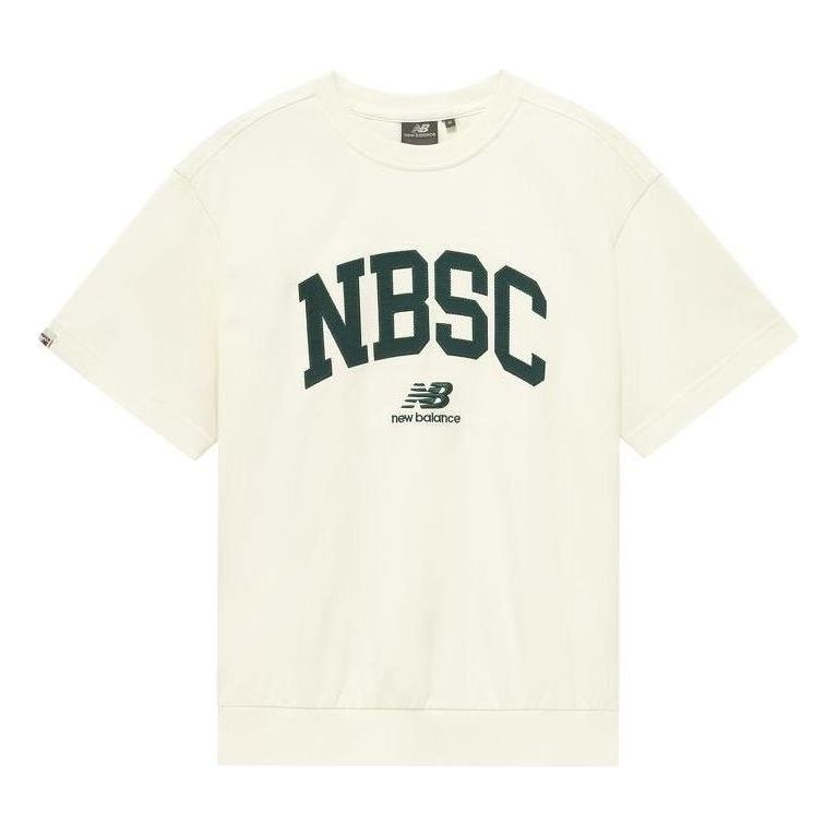Тениска New Balance Logo Graphic T-Shirt Бяло | 5CD25353-IV