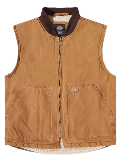 Жилетка Dickies Duck Canvas Vest Кафяво | DK0A4XFXC411