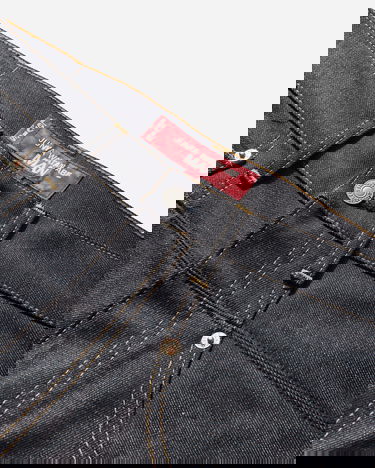 Панталони Junya Watanabe Contrast Trim Trousers Кафяво | WP-P202-W25 1, 3