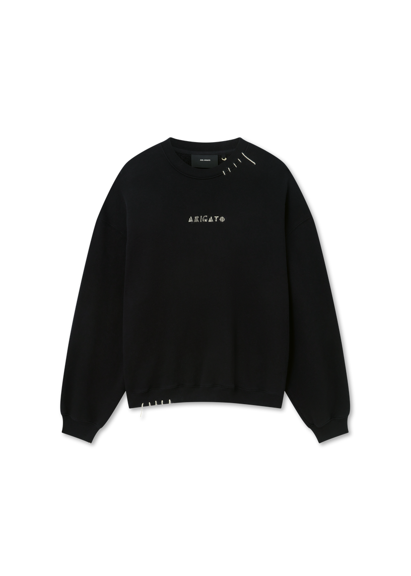 Суитчър AXEL ARIGATO Loops Sweatshirt Черно | A3435001