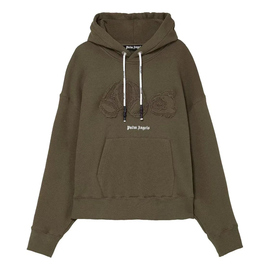 Суитчър Palm Angels Palm Angels Bear Hoodie Зелено | PMBB058S21FLE0055601, 0