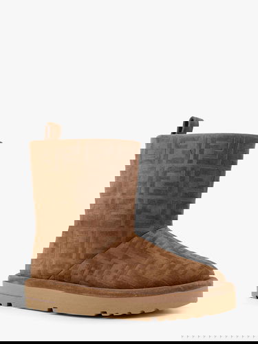 Кецове и обувки FENDI Suede Ankle Boots Кафяво | 8T8606ASA1F0C23, 2