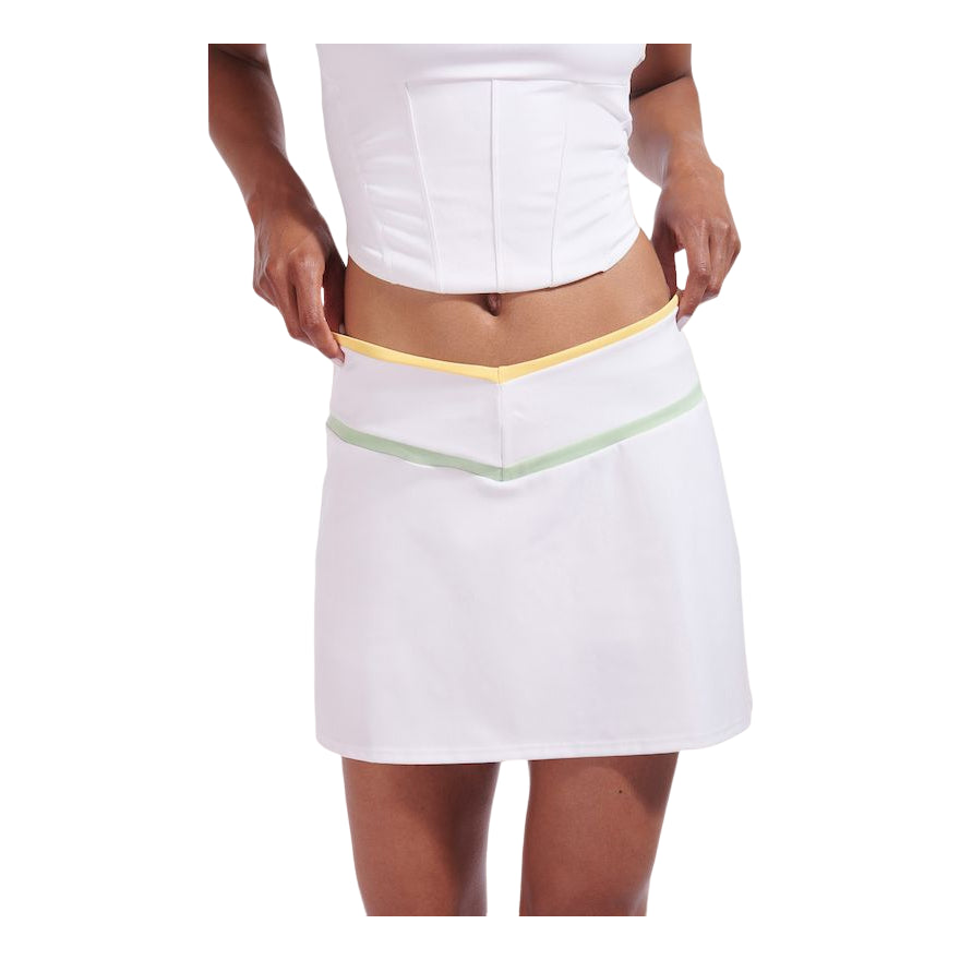 Пола New Balance STAUD Tennis Skirt Бяло | WK11477IV, 0