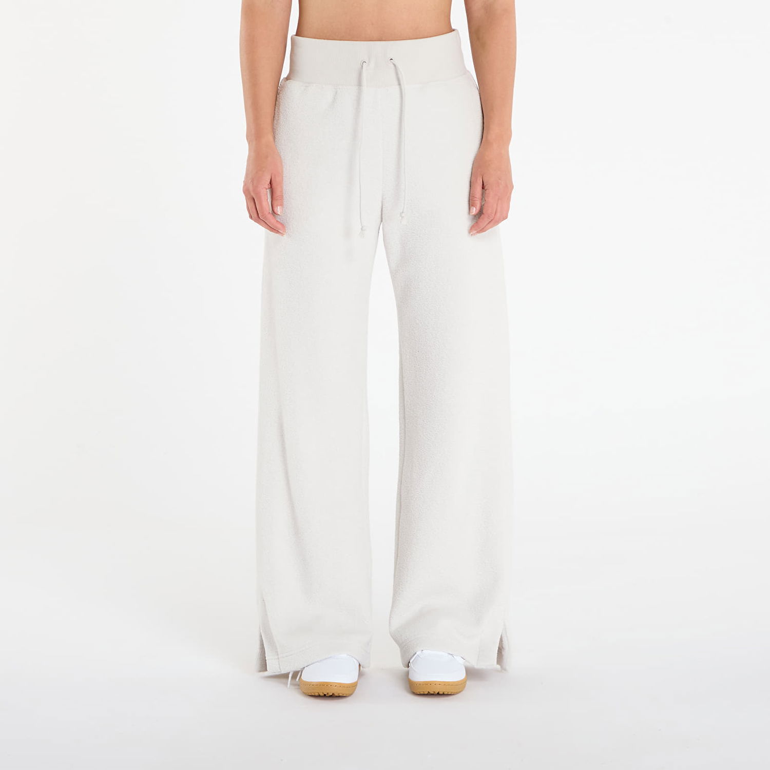 Спортни панталони Nike Sportswear Phoenix Plush High-Waisted Wide-Leg Cozy Fleece Pants S Бежово | FN3622-072, 0
