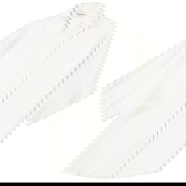 Риза Anine Bing Julia Ivory Shirt Large Бяло | A-07-5828-150A, 0