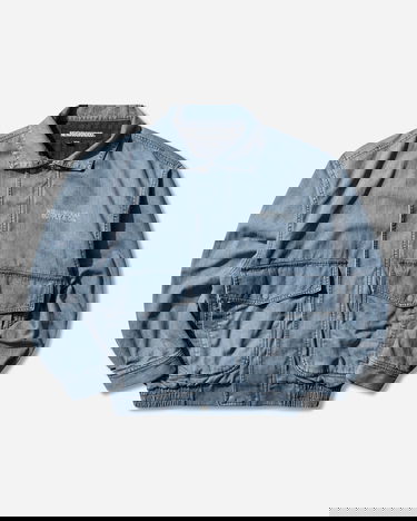 Яке Neighborhood NEIGHBORHOOD Denim Dad Jacket with Utility Pockets Синьо | 252SPNH-JKM01 INDIGO, 0