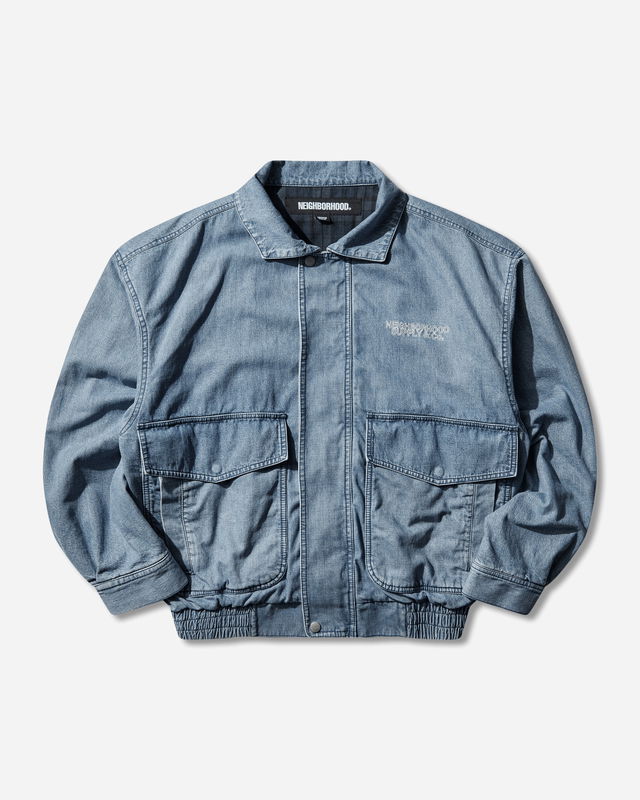 NEIGHBORHOOD Denim Dad Jacket with Utility Pockets
