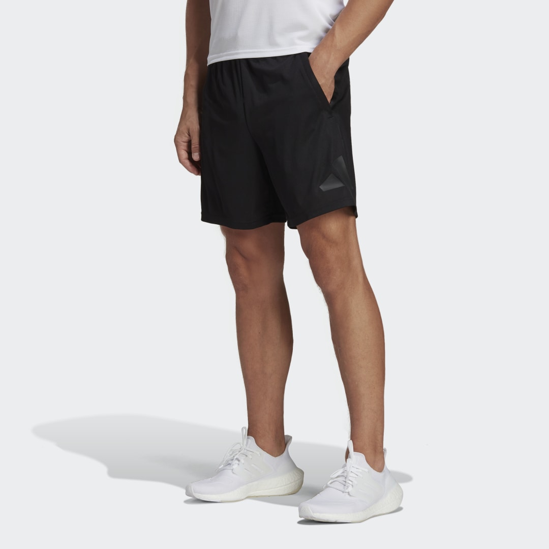 Къси панталони adidas Originals Essentials Logo Training Shorts Черно | IB8122, 0
