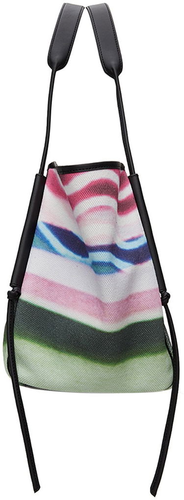 Голяма пазарска чанта Dries Van Noten Dries Van Noten Striped Print Tote Bag Многоцветен | 211-51511-703, 1