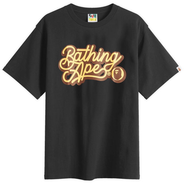 Bathing Ape Script Logo T-Shirt, Size Large