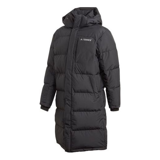 Пухо яке adidas Performance adidas Terrex Long Down Parka Черно | GE9877