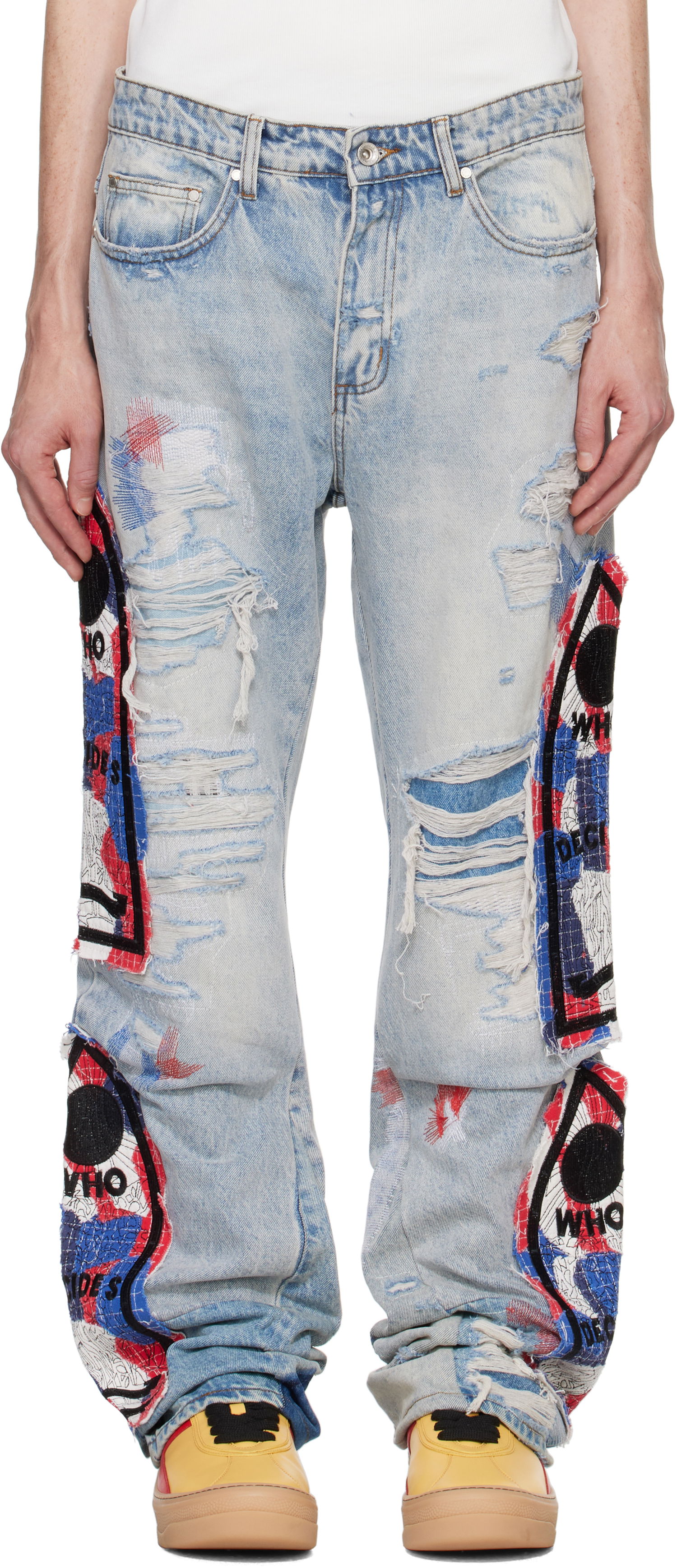 Дънки Who Decides War Glory Jeans Синьо | 1120540030FW24, 0